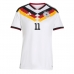 Camiseta Alemania Nick Woltemade #11 Primera Equipación Replica Mundial 2026 para mujer mangas cortas